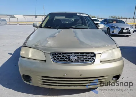 2000 Nissan Sentra Base z USA, uszkodzony, nr VIN 3N1CB51D5YL331082